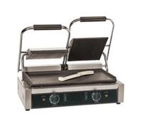 Grill Panini Double Rainuré Dessous/Dessus EN