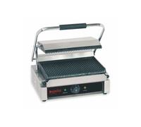 Grill Panini Plaques en Fonte Rainurées 320 x 210 mm