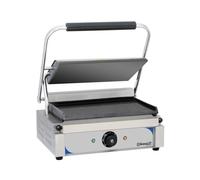 Casselin Grill panini plaques lisses CGPLL 2200 Watts inox et noir