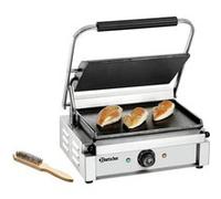 Grill panini professionnel 335 x 220 mm Bartscher Gris G