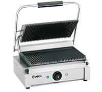 Grill Panini professionnel - Bartscher - 335 x 220 mm - Grande surface - Plaques anti-adhésives