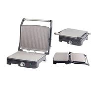 GRILL PANINI - ROYAL SWISS - 1800 Watts - Plaques antiadhésives - Thermostat réglable - Compact