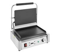 Grill panini XL simple électrique PRO fonte émaillée lisse, 2500 W, 220V - MONO