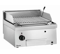 Grill Pierre de Lave à Gaz Professionnel Inox - Bartscher