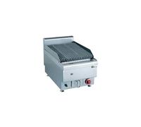 Grill Pierre de Lave au Gaz en Inox Gamme Top 650 - 7,2 kW - AFI Collin Lucy - - Inox 400x650x475mm inox G