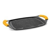 Grill Plancha - IBILI - Modèle BASIC STONE - Fonte d'aluminium - Antiadhésif façon pierre - 47x29 cm