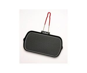 GRILL RECT 37 X 22 CM FONTE NOIRE