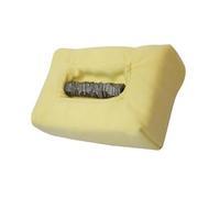 Grill Rescue Tête de nettoyage remplaçable pour barbecue, sans poils - Outils de barbecue durables et uniques pour grilles en fonte ou en acier inoxydable, nettoyeur de barbecue (Red Ultra Head)