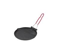 Invicta - Grill rond en fonte 32710 - 23 cm - Fonte émaillée - Noir