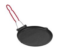 Grill Rond Fonte 23cm Noir - 32710