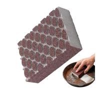 Grill Scrubber - Flexible Power Washing Accessory, Deep Cleaner, Compact Maintenance Item | Résistant Fiber Material, Easy Grip Handler, Powerful Eliminator, Created for Bathtub Stove Pot