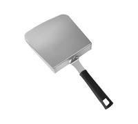 Grill Spatula - Stainless Steel Spatula | Metal Spatulas Grill Tools for Outdoor | Anti-Scalding Flipper Grilling Accessories | Stainless Steel, Comfort Grip, for BBQ Camping Home Kitchen