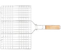 Grill Strend Pro Gril, pour viande avec poignée en bois, 41x60x1,5 cm