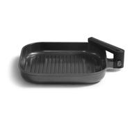 Grill Transformer 28 cm Manche Repliable Induction | Grill Ø28 cm, Manche repliable, Aluminium, Céramique sans PFAS/PFOA/PFOS, Induction, Rangement compact