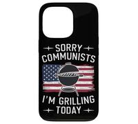Grill USA Grill Désolé, communistes, Je Fais des grillades Aujourd'hui Coque pour iPhone 13 Pro
