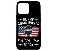 Grill USA Grill Désolé, communistes, Je Fais des grillades Aujourd'hui Coque pour iPhone 13 Pro Max