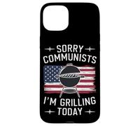 Grill USA Grill Désolé, communistes, Je Fais des grillades Aujourd'hui Coque pour iPhone 15 Plus