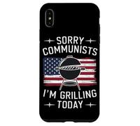 Grill USA Grill Désolé, communistes, Je Fais des grillades Aujourd'hui Coque pour iPhone XS Max