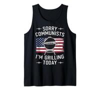 Grill USA Grill Désolé, communistes, Je Fais des grillades Aujourd'hui Débardeur