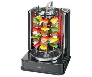 Grill vertical pour kebab DVG 3686, noir