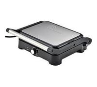 LITTLE BALANCE 8744 Speed Grill, Grill Viande électrique, Multifonction, Viande, Légumes, Paninis, Plaques sans PFAS, Antiadhésif, 2000 W, Noir