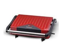 Grill viande burger et panini rouge 750 watts - plaques anti-adhésive