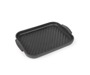 Grill viande rectangulaire Grill To Table noir satin 38 cm Peugeot