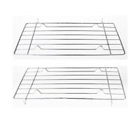 Grillage à Barbecue Carré en Fer Argenté, Cuisson Uniforme 25,5x15x1,5 | Grille Réutilisable pour Petits Aliments et Fruits de Mer, Usage Feu de Camp, Hôtels, Finition Lisse