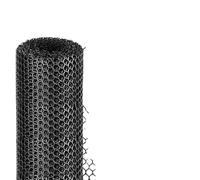 Grillage a poule Filet de Protection jardin, filet clôture for volaille, élevage volailles, sériciculture, maille balcon para Esgrima(Black 0.8CM hole)