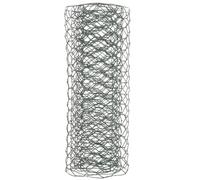 Grillage à Poules Hexagonal Vert en Métal Fer, Solide pour Jardin | Maille de Clôture, Design Lisse et Simple, pour Massifs, Petits Animaux et Arrangements Floraux