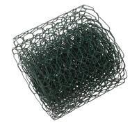 Grillage à Poules Vert en Fer, Flexible, 4 Pouces X 13 Pieds | Maille Hexagonale 0, 6 Pouce, Usage pour Clôture de Volaille et Bordures Décoratives, Résistant aux Intempéries