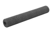 Grillage Acier Revêtement PVC 25x1,2 m Hexagonal Gris Clôture de Jardin vidaXL
