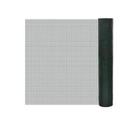 Grillage acier galvanisé et revêtement en PVC 10x1 m vert