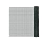 vidaXL Grillage Acier galvanisé et revêtement en PVC 25 x 1 m Vert