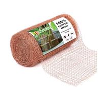 Grillage Anti Limace de 12,7cm x 6 m, Grillage Anti Rongeur Crypté Double Couche, Grillage Rigide pour Anti Limaces,Piege a Souris, Escargots, Remplissage d'espace, Protection Semis et Graines
