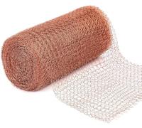 Grillage Anti Rongeur Crypté Double Couche, Grillage Anti Limace de 12,7cm x 6 m, Grillage Rigide pour Anti Limaces,Piege a Souris, Escargots, Remplissage d'espace, Protection Semis et Graines