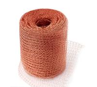 Grillage Anti Rongeur de Haute Qualité, 100% Cuivre Anti Limace Escargot Souris Rat Oiseaux Nematodes Ferramol, Filet de Cuivre Tricot pour l'intérieur, Le Jardin(6 Mètres)