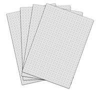 Grillage anti Rongeur et Fin, 4 Pièces Grille Rigide et Inox anti Souris - 20 Mailles - Anti les Insectes Rats Dans le Jardin - 210 x 300 mm