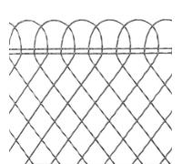 Grillage bordure parisienne BUIG ET VAURY - 25 cm x 25 m - BP2G0.25