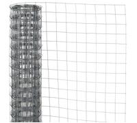 Grillage carré - NATURE - 0,5 x 3 m - Ep. 12,7 mm - Gris