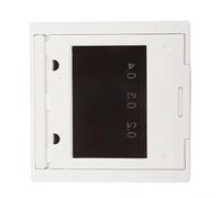 Grillage de diffraction 50 x 50 mm - Grille d'ouverture circulaire simple double triple fente pour expériences d'interférence optique en laboratoire de physique (trous rondes)