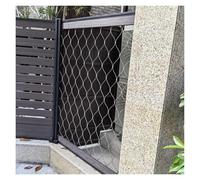 Grillage de jardin en acier inoxydable de 5 cm/1,5 mm - Grille de sécurité en métal durable pour protection de garde-corps - 2,5 x 10 m