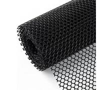 Grillage de poulet en plastique HDPE | Noir, 0,5-1,2 mx 5-15 m, maille 0,8/1,2 cm : zones for animaux de compagnie du balcon du jardin(Mesh 1.2cm,0.8x15m/2.6x49ft)