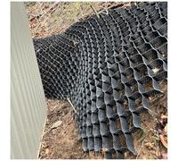 Grillage de stabilisation du sol 10,2 cm de haut perméable pour murs de soutènement de gravier 6 x 10 m Contrôle de l'érosion Paysage multiple