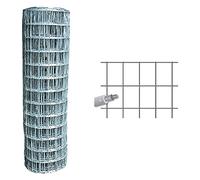 Grillage électro-soudé galvanisé maille 75 x 50. Rouleau mt. 25.