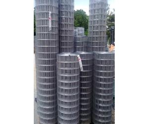 Grillage électrosoudé en fil galvanisé, 75 x 50 mmRouleau de 25 mètres-