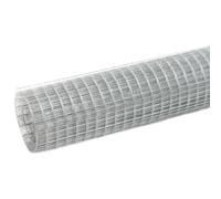 Grillage en acier galvanisé - 25 x 0,5 m - Argenté - Clôture de qualité supérieure pour jardin et barrières - Durable et résistant aux intempéries - Idéal pour la sécurité et les regards indiscrets