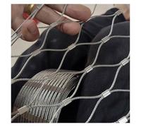 Grillage en acier inoxydable 304 5 cm/1,5 mm pour cage de volaille, filet de sécurité pour escaliers 0,6 x 8 m, barrière de protection durable