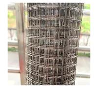 Grillage en acier inoxydable 304 pour cage à volaille - 10 mm/0,8 mm - Pour jardin, balcon, verger - Filet de protection durable - 0,8 x 16 m