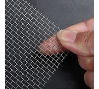 Grillage en acier inoxydable 8 mailles - Grille de ventilation durable - Barrière de souris pour lapin - Écran de 1 x 1 m parfait pour la circulation de l'air et la lutte contre les parasites